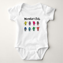 Monster Club Baby Body Anzug