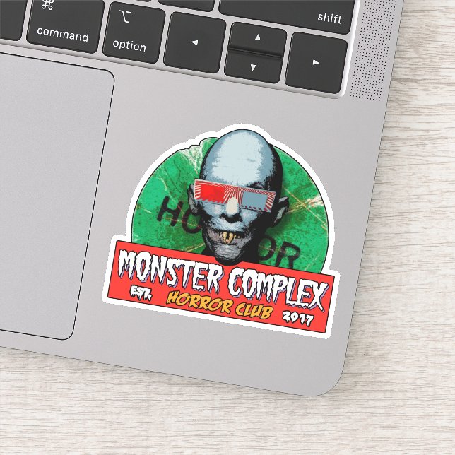 MONSTER COMPLEX CUT VINYL STICKERS AUFKLEBER (Detail)
