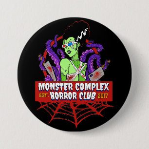 MONSTER COMPLEX HORROR CLUB HAUPTLOGO-TASTE/BUTTON BUTTON