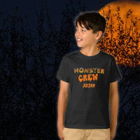Monster Crew Individuelle Name Halloween Kids