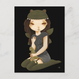 Monster - Dinosaurier-Märchen Postkarte