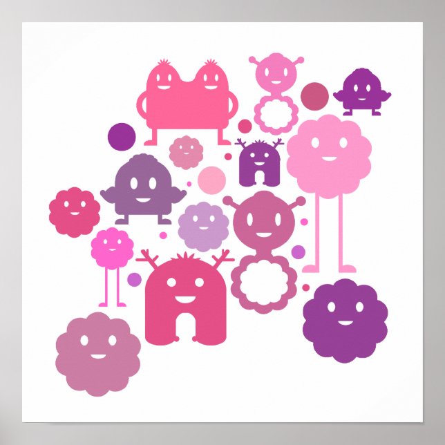 Monster drucken! poster (Vorne)