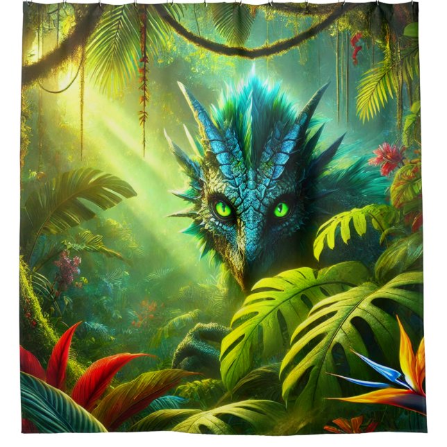Monster Duschvorhang (Vorderseite)