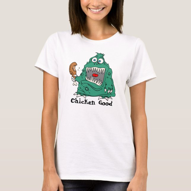Monster Eating Fricken T - Shirt (Vorderseite)