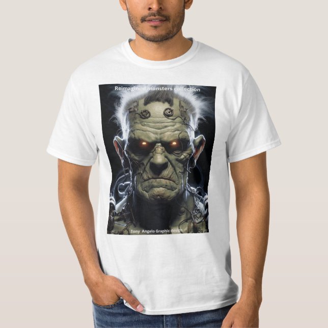 Monster: Erhöhen Sie Ihren Stil mit diesem Trendy T-Shirt (Vorderseite)