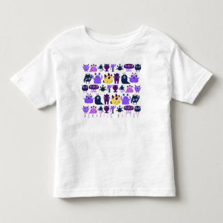 Monster-Erinnerungen ALZ-Bewusstseinsshirt Kleinkind T-shirt