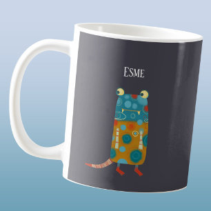Monster Esme Individuelle Name Kaffeetasse