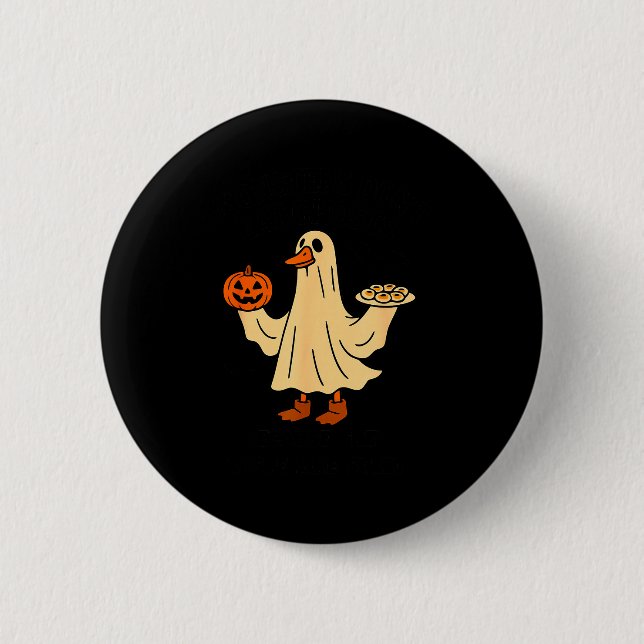 Monster essen keine Geister, weil sie wie S schmec Button (Vorderseite)