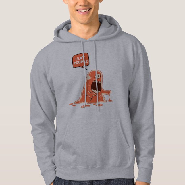 Monster essen Menschen T - Shirt (Vorderseite)