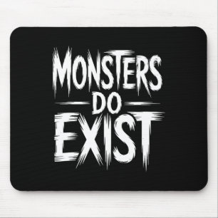 Monster existieren Workout Horror Halloween Mousepad