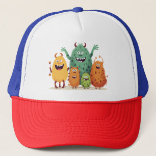 Monster-Familie Truckerkappe