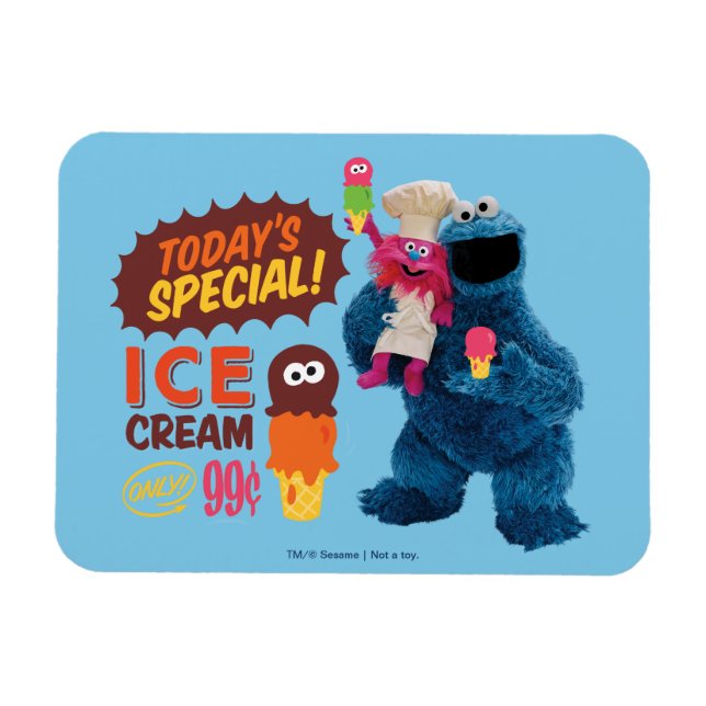 Monster-Feinschmecker | Die heutige Sonderaktion Magnet (Horizontal)