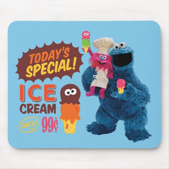 Monster-Feinschmecker | Die heutige Sonderaktion Mousepad (Vorne)