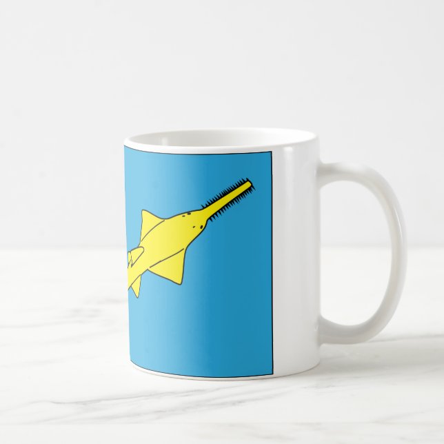 Monster-Fisch-Kaffee-Tasse Tasse (Rechts)