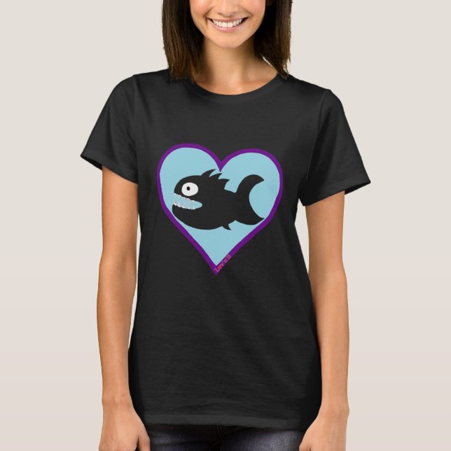 Monster Fish Chameleon T-Shirt (Vorderseite)