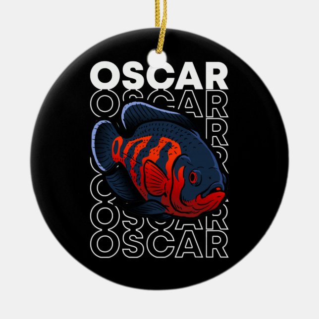 Monster Fish Keeper im Stil der 80er Jahre Keramik Ornament (Vorne)