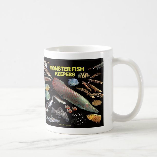 Monster Fish Keepers Kaffeetasse (Rechts)