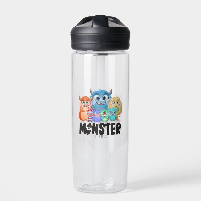 Monster-Freunde | Trinkflasche (Vorderseite)
