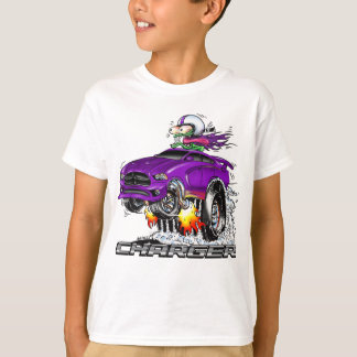 Monster-Frisierte Auto (LILA) T-Shirt