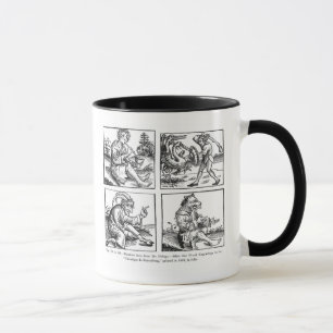 Monster geboren von der Überschwemmung Tasse