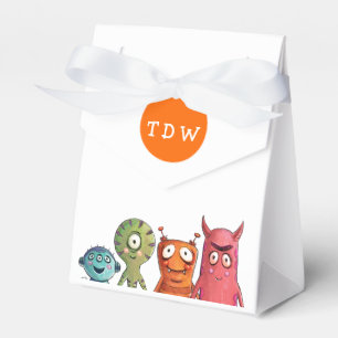 Monster-Geburtstags-Party-mit Monogramm Geschenkschachtel