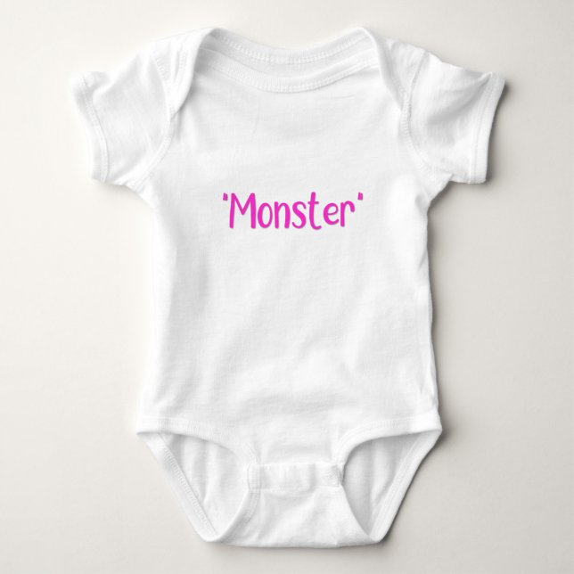 Monster Girl Baby Strampler (Vorderseite)