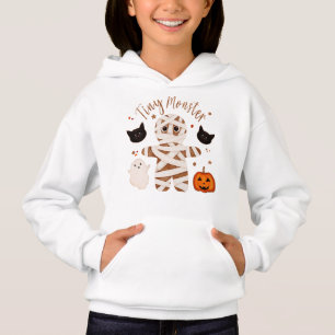 Monster Halloween-Mumie Kinder Kapuzenpullover Hoodie