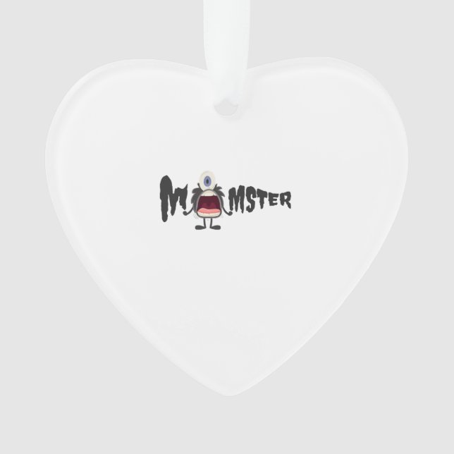 Monster Halloween Ornament (Vorderseite)