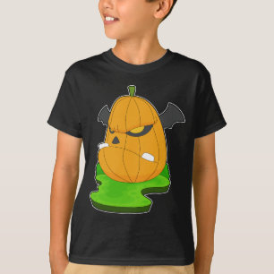 Monster Halloween Pumpkin T-Shirt