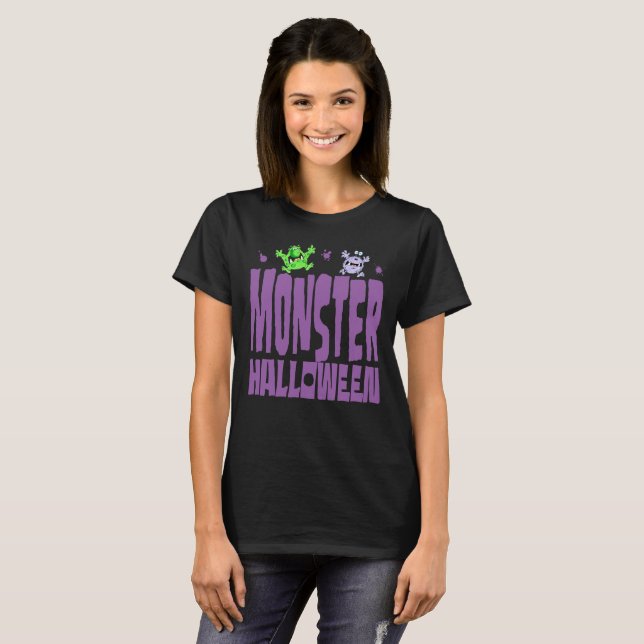 Monster Halloween!! T-Shirt (Vorne ganz)