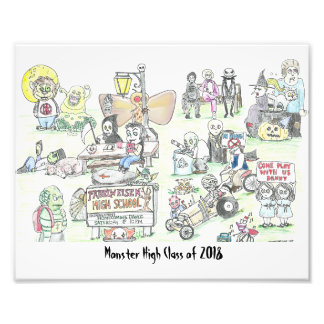 Monster High Fotodruck