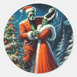 Monster Holiday Aufkleber