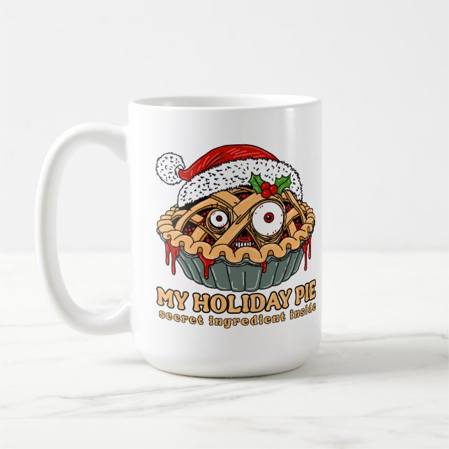 Monster Holiday Pie Kaffeetasse (Links)
