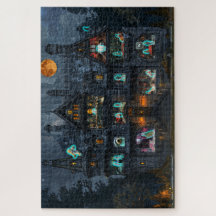 Monster House Beängstigend Jigsaw Puzzle