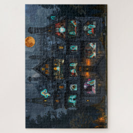 Monster House Beängstigend Jigsaw Puzzle