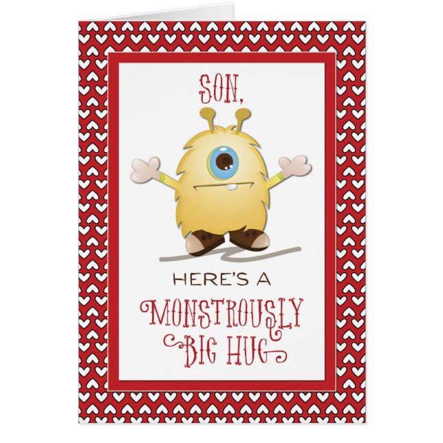 Monster Hug Valentine Hearts (Vorne)