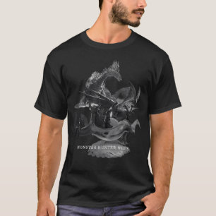 Monster Hunter Wilds Apex-Prädatoren in den T-Shirt