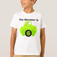 Monster individuell anpassbare Geburtstagshemden