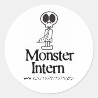 Monster Intern Sticker
