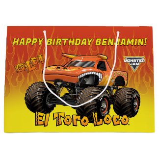 Monster Jam - El Toro Loco Geburtstag Große Geschenktüte