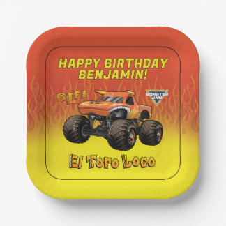 Monster Jam - El Toro Loco Geburtstag Pappteller