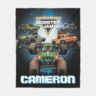 Monster Jam Gruppe - Personalisiert Fleecedecke