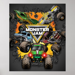 Monster Jam Gruppe Poster