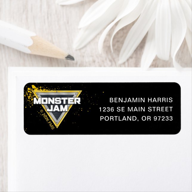 Monster Jam Logo Etikett (Insitu)