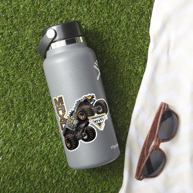 Monster Jam Max-D Truck & Logo Aufkleber (HydroFlask Insitu)