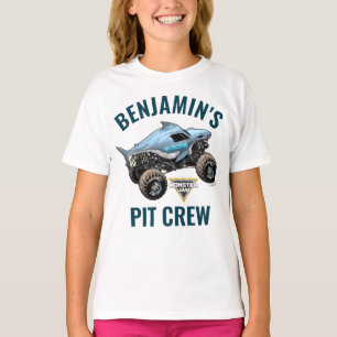 Monster Jam Megalodon Pit Crew Geburtstag T-Shirt