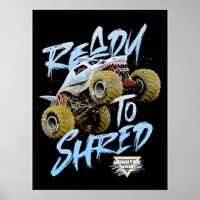 Monster Jam Megalodon Poster (Vorne)