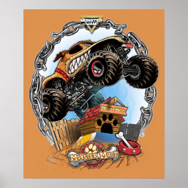 Monster Jam Monster Mutt Poster (Vorne)