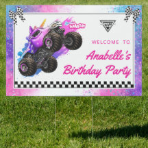 Monster Jam - Sparkle Smash Geburtstag