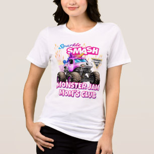 Monster Jam Sparkle Smash - Monster Jam Mamas Club Tri-Blend Shirt